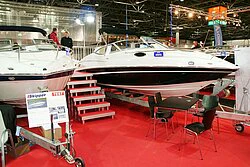 Alutreppe für Messestand