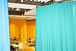 Vorhänge zur Raumteilung