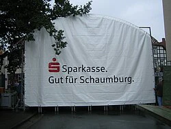 Rundbogendach Rückplane