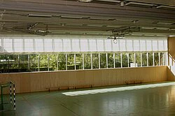 Vorhang für Fensterfront