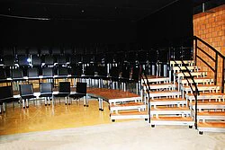 Alutreppe in Rundform