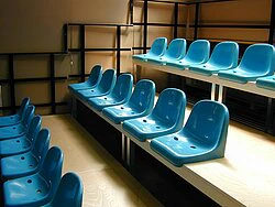 Turquoise seat shells