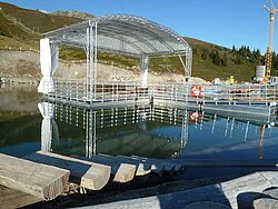 Schwimmende Außenbühne
