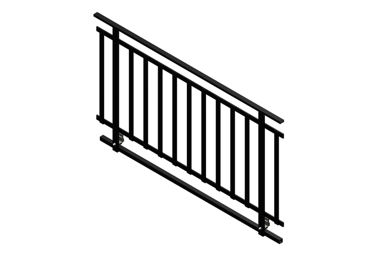 Geländer Höhe 100 cm
