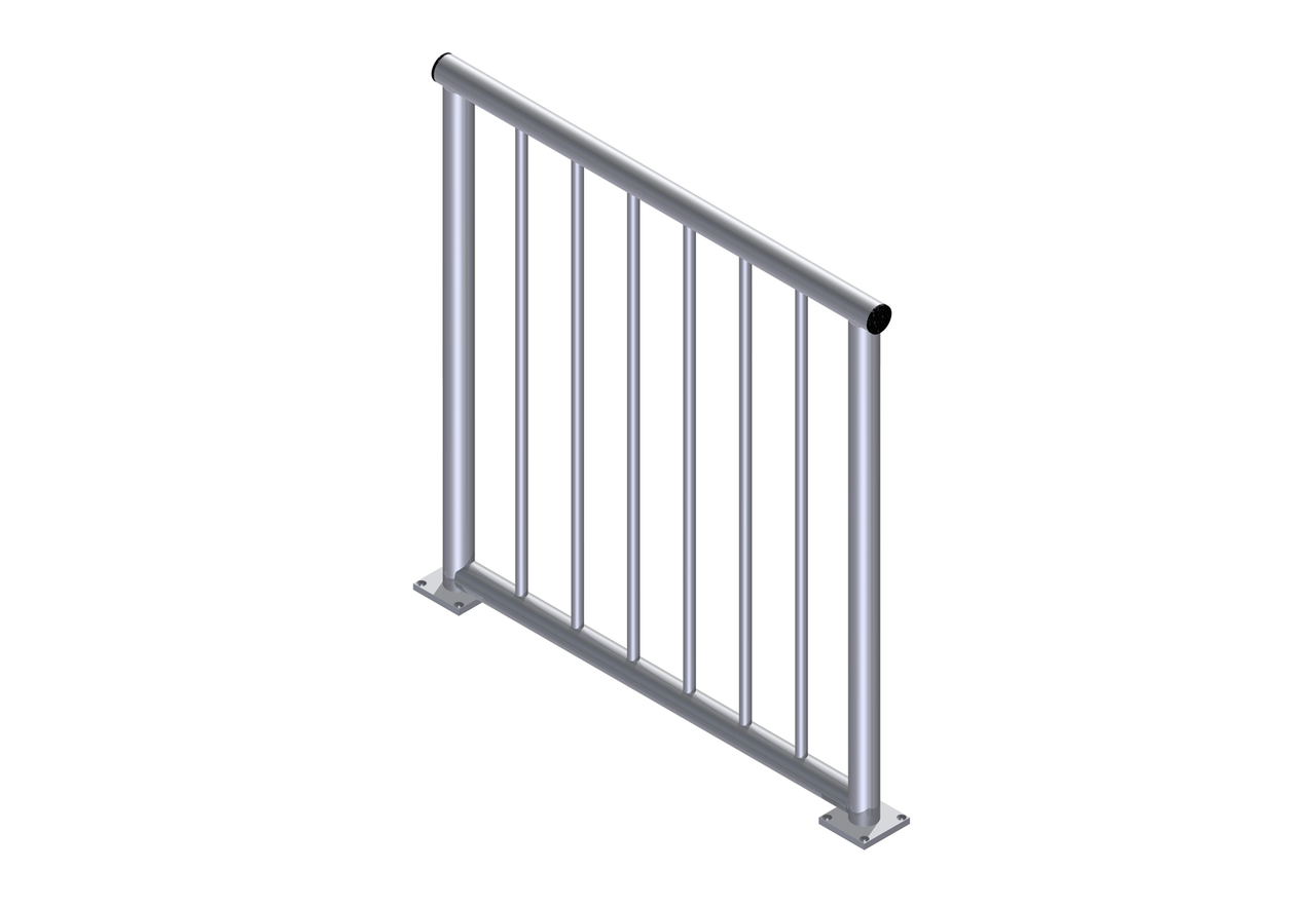 Geländer Höhe 110 cm Breite 100 cm