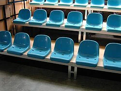 Turquoise seat shells