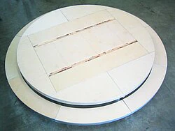Stage in circular form