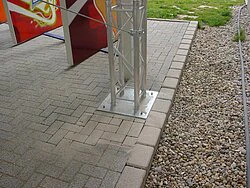 Giebeldachbefestigung