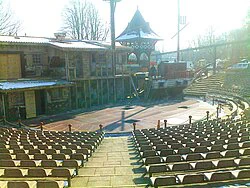 Außenbühne in Freizeitpark