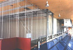 Ballfangnetz für Sporthalle