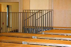 Kompakt Geländer aus Stahl