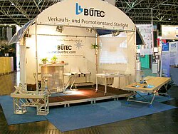 Starlight as an exhibition stand