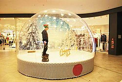Stage Globe in a mall