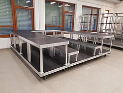 Rolltec als Spezialanfertigung für Schülerlabor