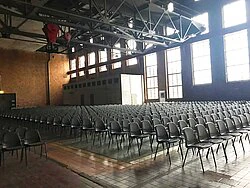 Stacking chairs "Pro Comfort" with upholstery