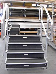 Anstelltreppe als Sonderbau