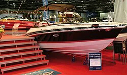 Alutreppe auf Messestand