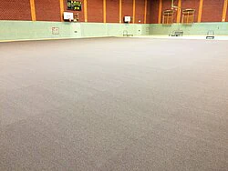 Großflächiger Bodenschutzbelag