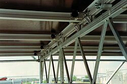 Bühnenpodeste auf Gerüstunterbau