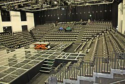 Innenbühne für Fernsehstudio