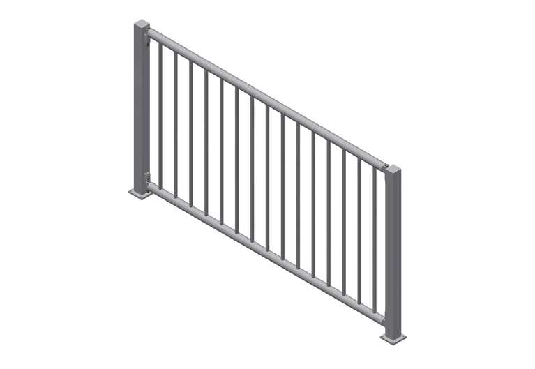 Geländer Höhe 110 cm