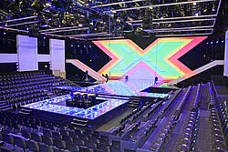 Innenbühne für Fernsehstudio