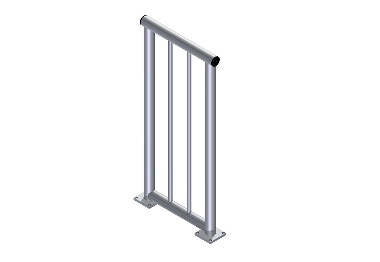 Geländer Höhe 110 cm Breite 50 cm