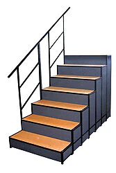 Vollverkleidete Treppe