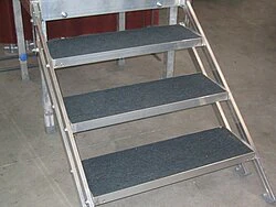 Flexi-Step mit Siebdruckplatte