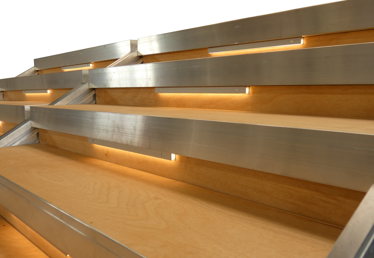 LED-Beleuchtung unter Rahmen