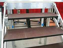 Flexi-Step mit Siebdruckplatte