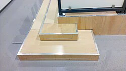 Alutreppe mit LED