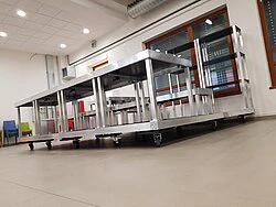 Rolltec als Spezialanfertigung für Schülerlabor